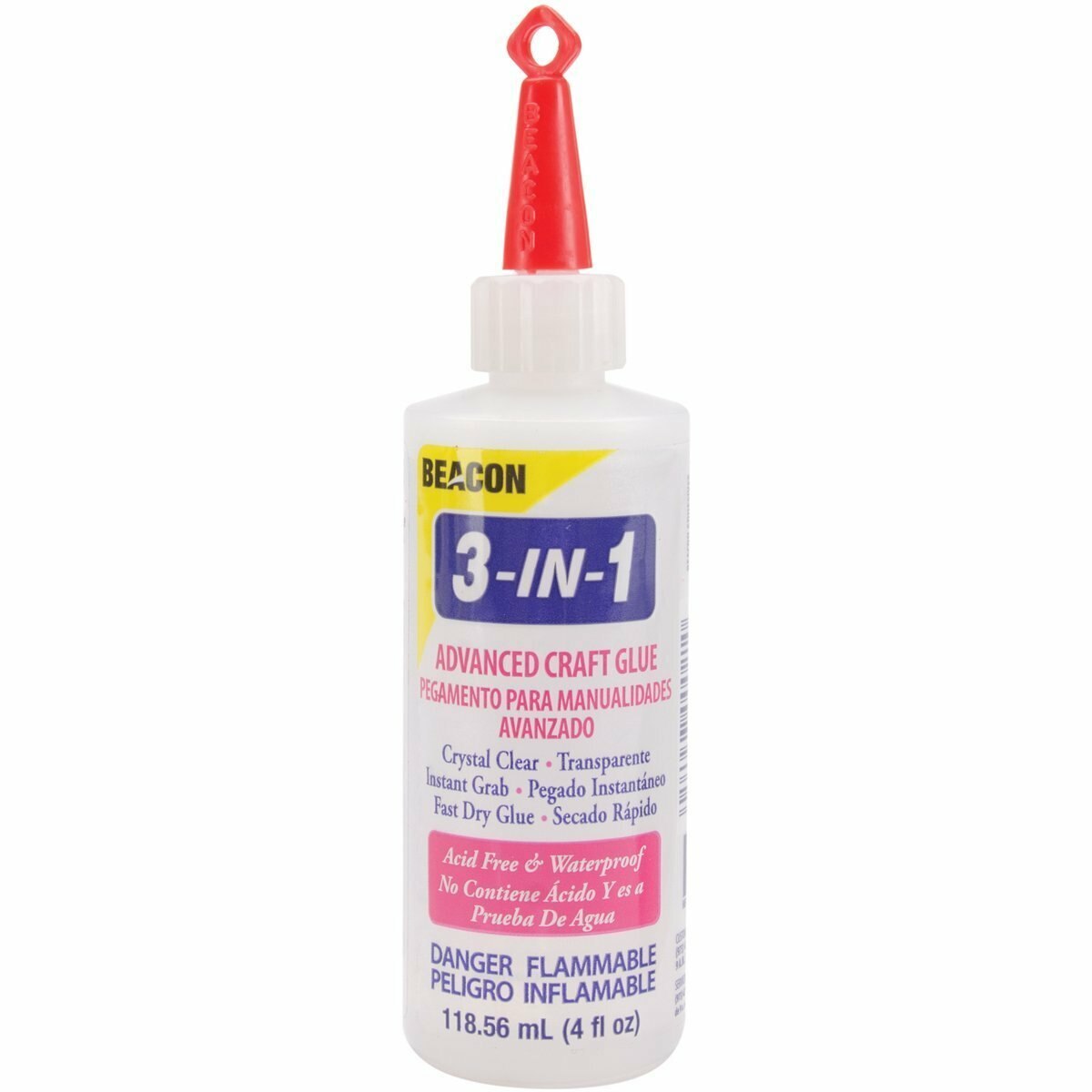 Beacon Adhesives - 3-IN-1 Advanced Craft Glue, 4 oz-ScrapbookPal