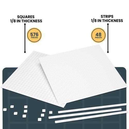 Bearly Art - Cubies Foam Adhesive - The Polar Collection-ScrapbookPal