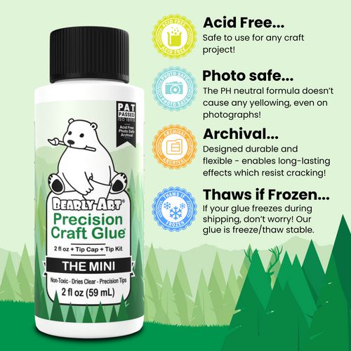 Bearly Art - Precision Craft Glue - The Mini-ScrapbookPal