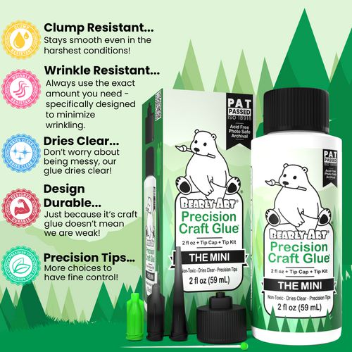 Bearly Art - Precision Craft Glue - The Mini-ScrapbookPal