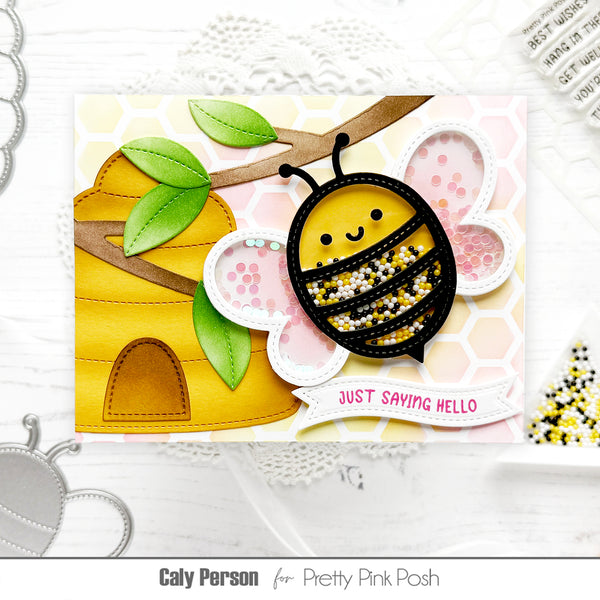 Pretty Pink Posh - Dies - Beehive Shaker