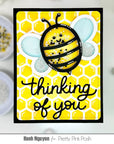 Pretty Pink Posh - Shaker Beads - Bee Happy