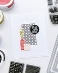 Catherine Pooler Designs - Clear Stamps - Mod Textiles