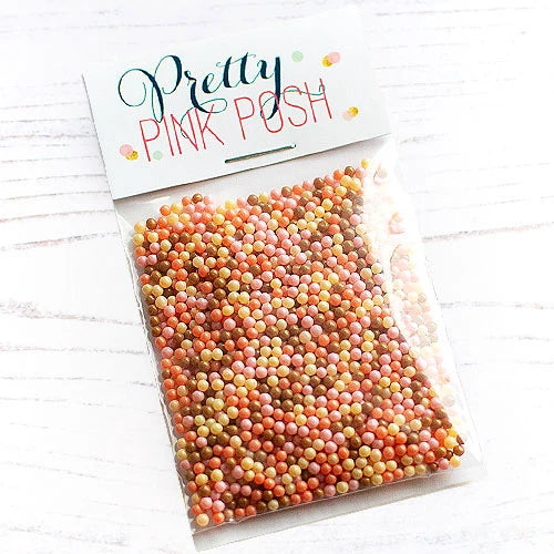 Pretty Pink Posh - Shaker Beads - Blush Harvest