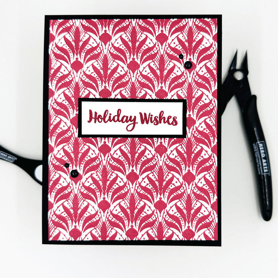 Hero Arts - Cling Stamps - Style Moderne Bold Prints