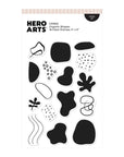 Hero Arts - Fresh Flowers Collection - Clear Stamps - Organic Shapes - Scratch & Dent