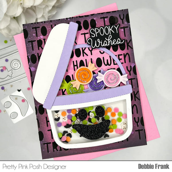 Pretty Pink Posh - Dies - Candy Bucket