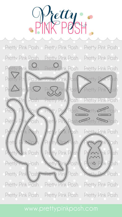 Pretty Pink Posh - Dies - Cat Holder