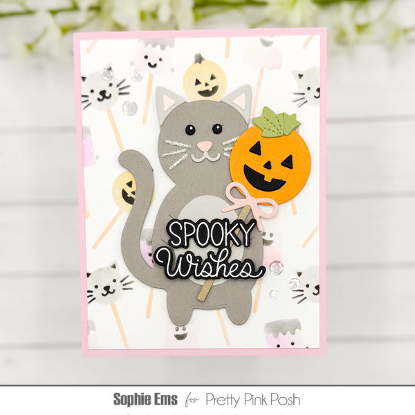 Pretty Pink Posh - Dies - Cat Holder