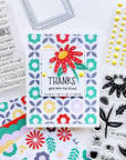 Catherine Pooler Designs - Clear Stamps - 3 Times the Thanks Sentiments-ScrapbookPal