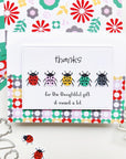 Catherine Pooler Designs - Clear Stamps - 3 Times the Thanks Sentiments-ScrapbookPal