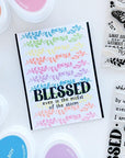 Catherine Pooler Designs - Clear Stamps - Abundantly Blessed Sentiments-ScrapbookPal