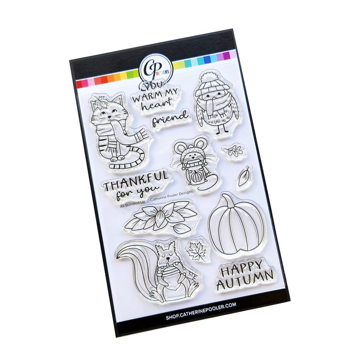 Catherine Pooler Designs - Clear Stamps - All Bundled Up-ScrapbookPal