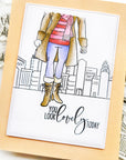 Catherine Pooler Designs - Clear Stamps - Anna in the City-ScrapbookPal