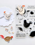Catherine Pooler Designs - Clear Stamps - Chicken In-ScrapbookPal