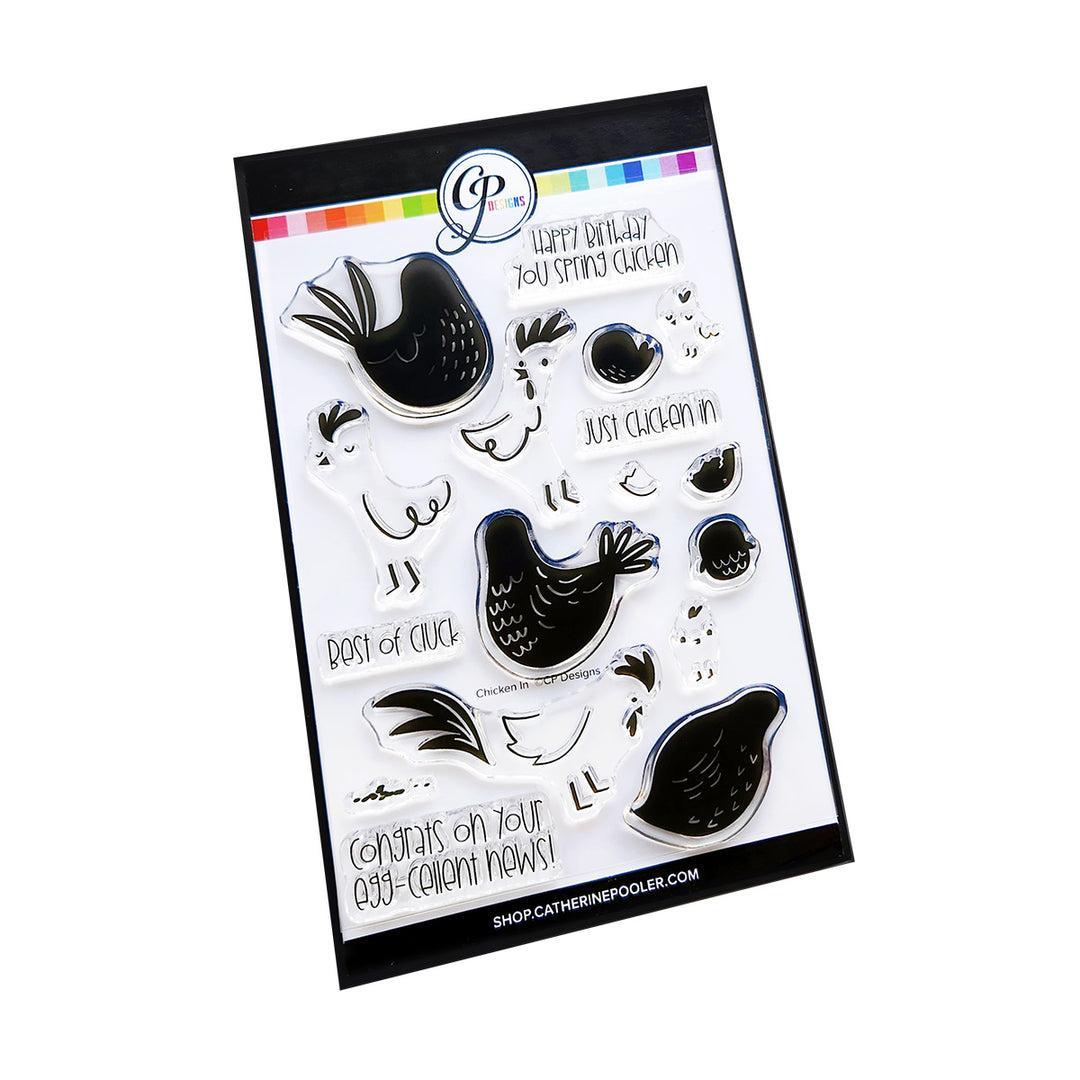 Catherine Pooler Designs - Clear Stamps - Chicken In-ScrapbookPal