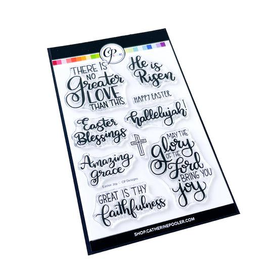 Catherine Pooler Designs - Clear Stamps - Easter Joy Sentiments-ScrapbookPal