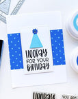 Catherine Pooler Designs - Clear Stamps - Everybody Say Happy Sentiments-ScrapbookPal