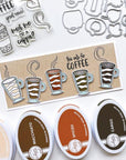 Catherine Pooler Designs - Clear Stamps - Fall Calls for Lattes-ScrapbookPal