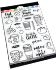 Catherine Pooler Designs - Clear Stamps - Fall Calls for Lattes-ScrapbookPal