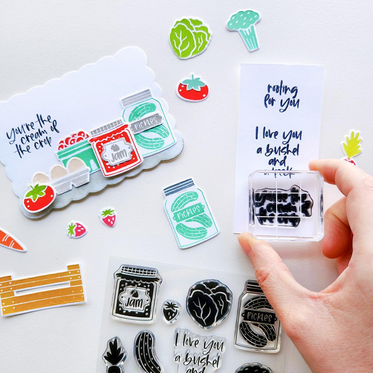 Catherine Pooler Designs - Clear Stamps - Farmer's Market-ScrapbookPal