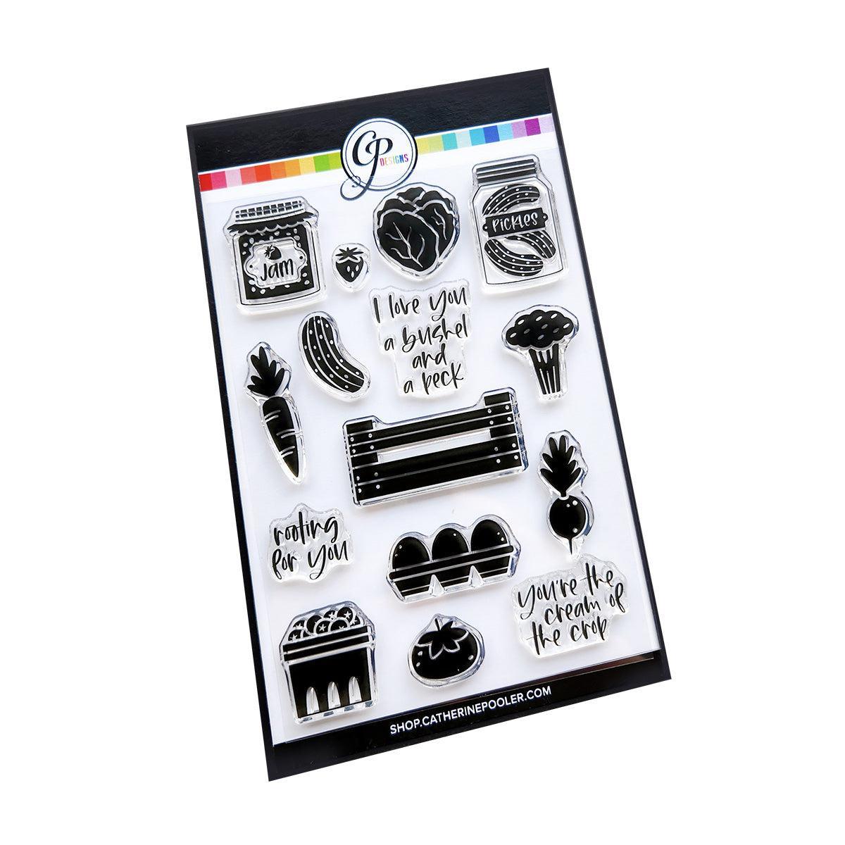 Catherine Pooler Designs - Clear Stamps - Farmer's Market-ScrapbookPal