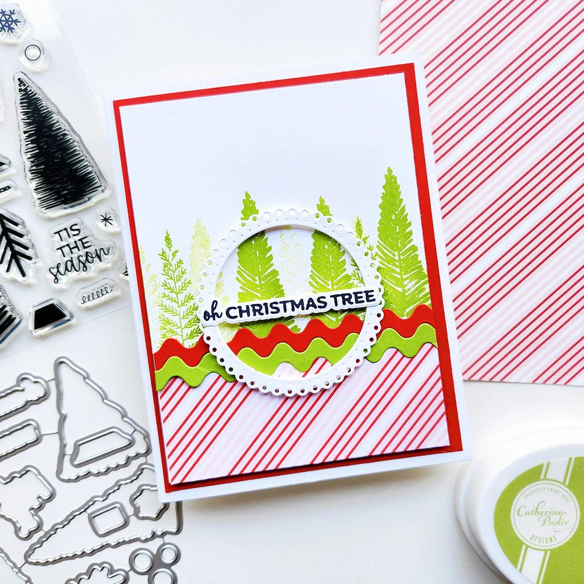 Catherine Pooler Designs - Clear Stamps - Festive Firs-ScrapbookPal
