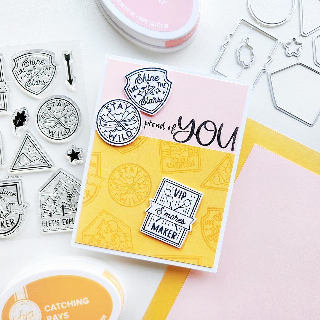 Catherine Pooler Designs - Clear Stamps - From Me to You Sentiments-ScrapbookPal