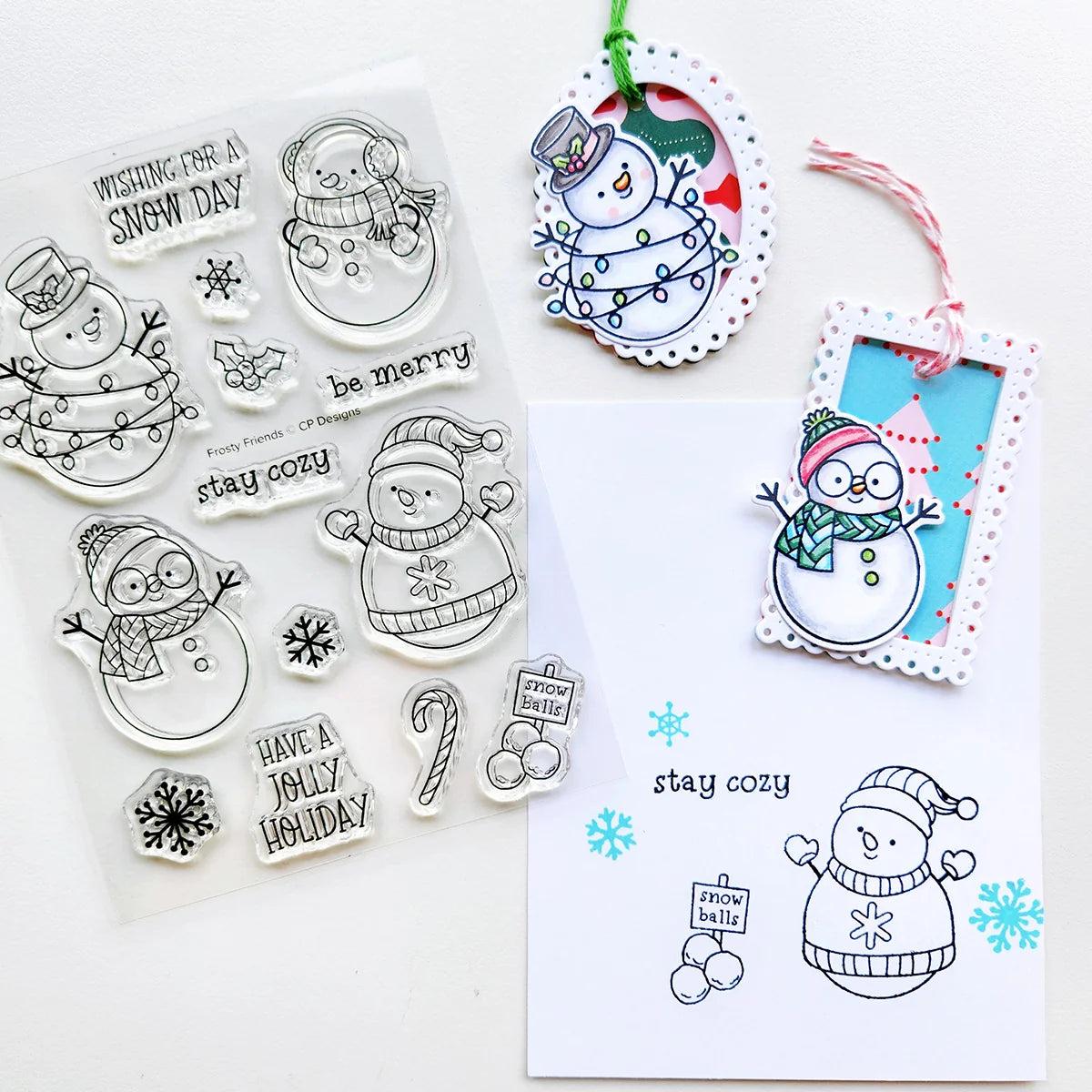 Catherine Pooler Designs - Clear Stamps - Frosty Friends-ScrapbookPal