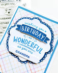 Catherine Pooler Designs - Clear Stamps - Happy Birthday To… Sentiments-ScrapbookPal