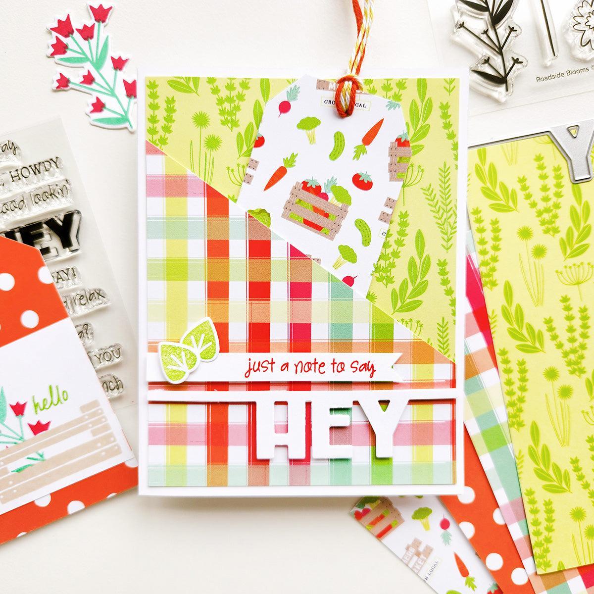 Catherine Pooler Designs - Clear Stamps - Happy Hey Sentiments-ScrapbookPal