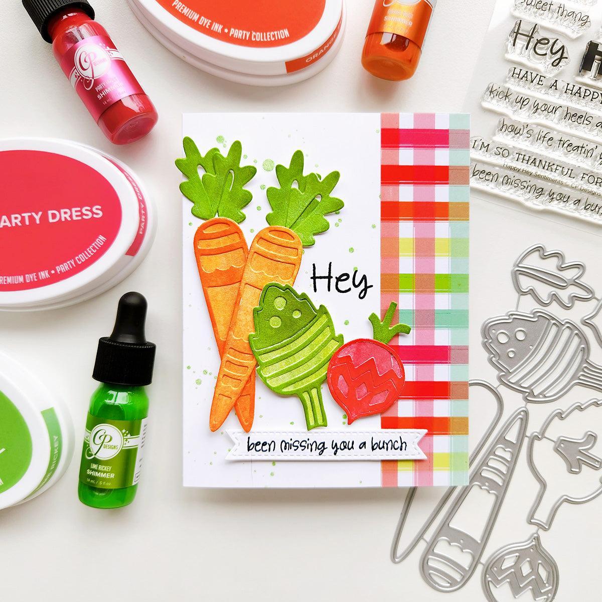 Catherine Pooler Designs - Clear Stamps - Happy Hey Sentiments-ScrapbookPal