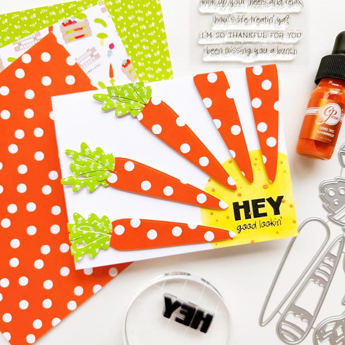 Catherine Pooler Designs - Clear Stamps - Happy Hey Sentiments-ScrapbookPal