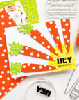 Catherine Pooler Designs - Clear Stamps - Happy Hey Sentiments-ScrapbookPal