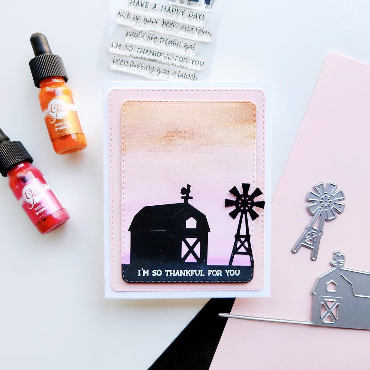 Catherine Pooler Designs - Clear Stamps - Happy Hey Sentiments-ScrapbookPal