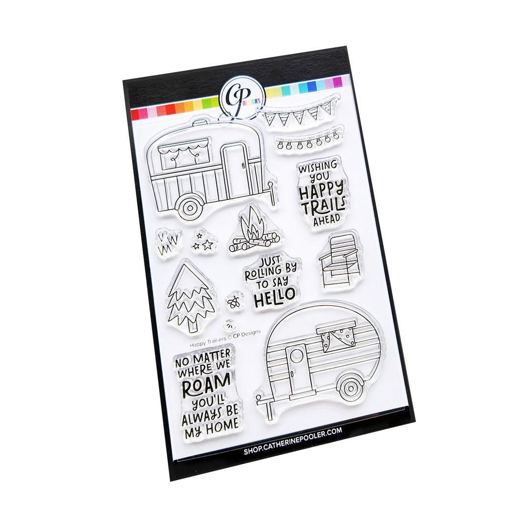 Catherine Pooler Designs - Clear Stamps - Happy Trail-ers-ScrapbookPal