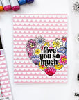 Catherine Pooler Designs - Clear Stamps - Hearts Aflutter-ScrapbookPal