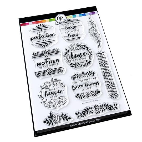 Catherine Pooler Designs - Clear Stamps - Heaven Scent Label