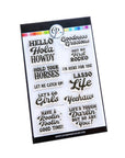 Catherine Pooler Designs - Clear Stamps - Lasso Life Sentiments-ScrapbookPal