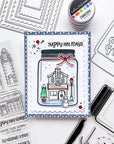 Catherine Pooler Designs - Clear Stamps - Mason Jar Snow Globe-ScrapbookPal