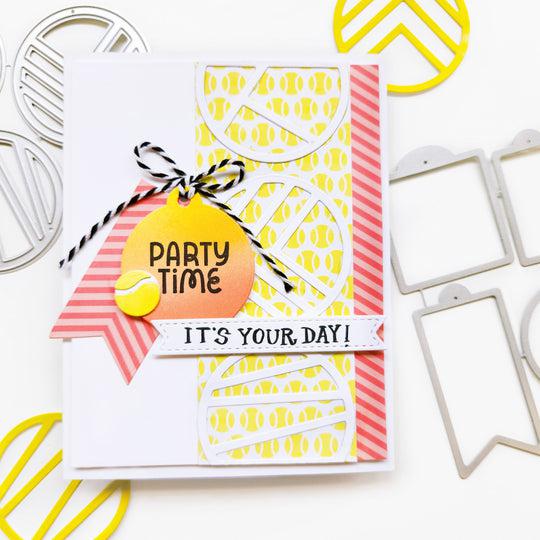 Catherine Pooler Designs - Clear Stamps - Mini Birthday Wishes Sentiments-ScrapbookPal