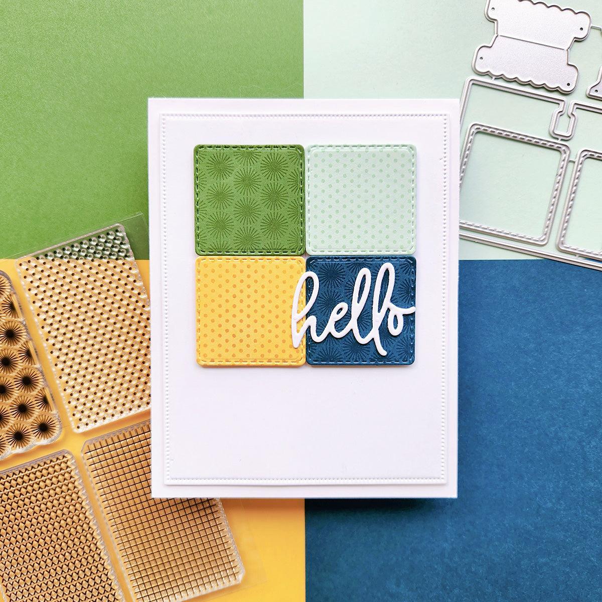 Catherine Pooler Designs - Clear Stamps - More Textiles-ScrapbookPal