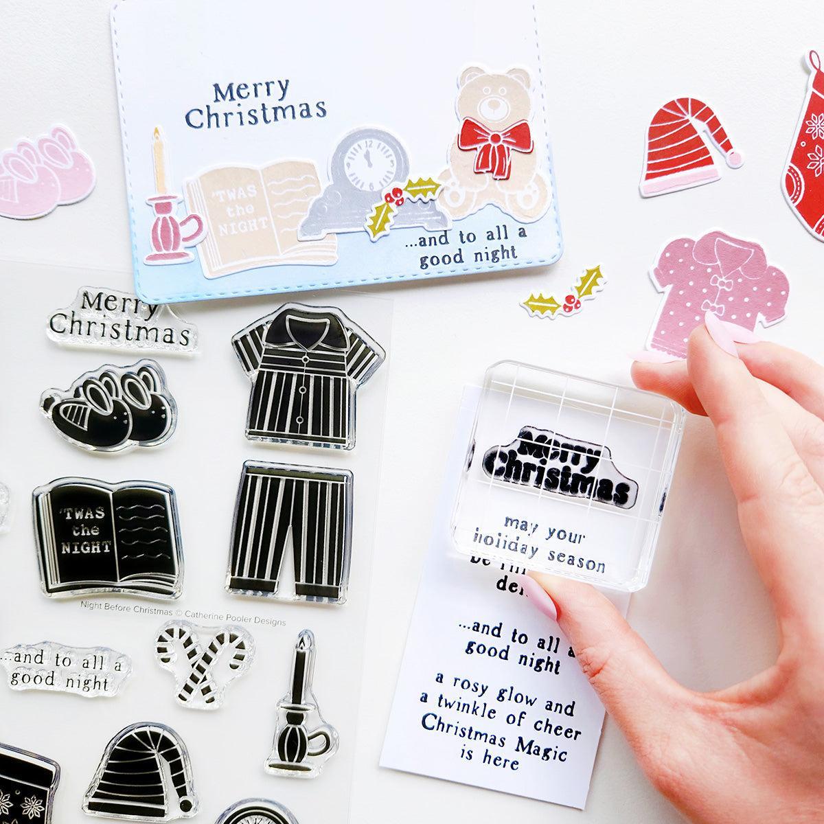 Catherine Pooler Designs - Clear Stamps - Night Before Christmas-ScrapbookPal