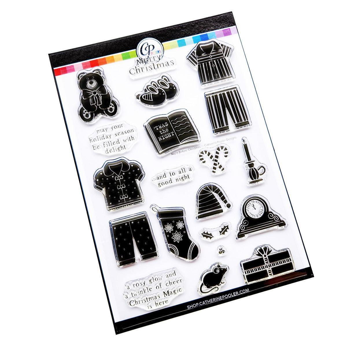 Catherine Pooler Designs - Clear Stamps - Night Before Christmas-ScrapbookPal