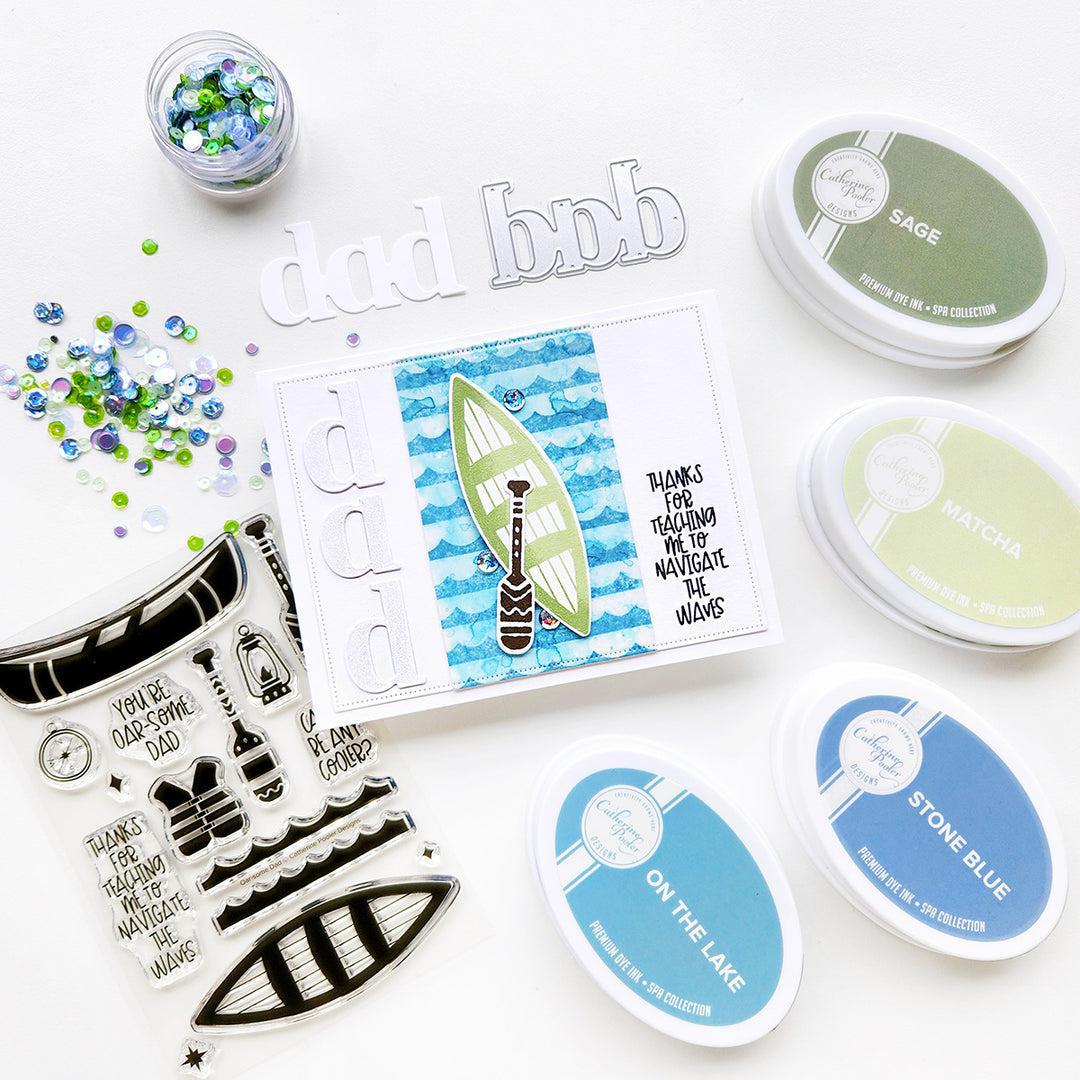 Catherine Pooler Designs - Clear Stamps - Oar-some Dad-ScrapbookPal