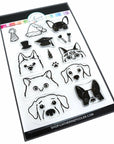 Catherine Pooler Designs - Clear Stamps - Peeking Pets-ScrapbookPal