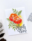 Catherine Pooler Designs - Clear Stamps - Perfect Peonies-ScrapbookPal