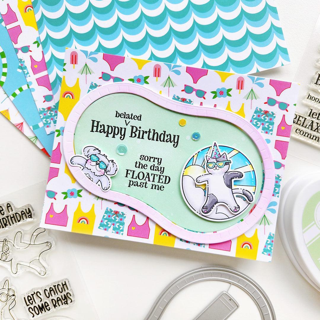 Catherine Pooler Designs - Clear Stamps - Poolside Pets-ScrapbookPal