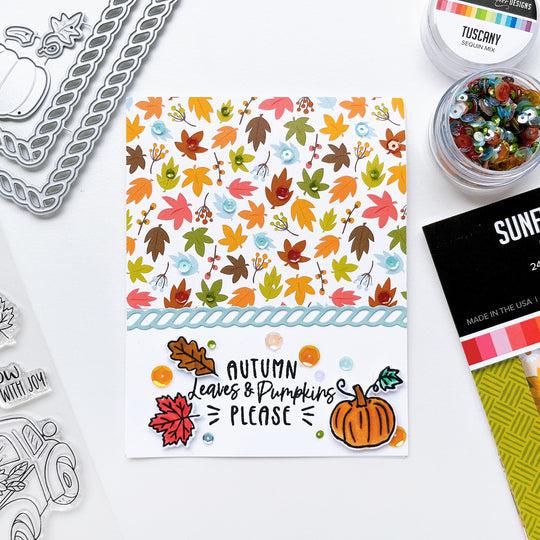 Catherine Pooler Designs - Clear Stamps - Pumpkin Pick-Up-ScrapbookPal