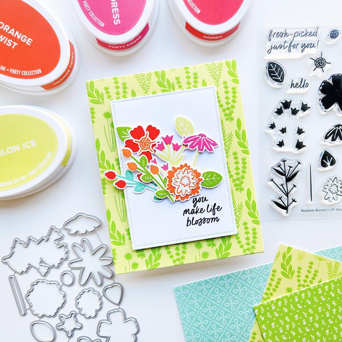 Catherine Pooler Designs - Dies - Roadside Blooms-ScrapbookPal